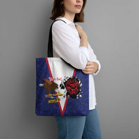 American Samoa Heart Tribal Personalized Tote Bag Polynesian Patterns