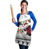 Fiji Heart Tribal Personalised Apron Polynesian Patterns