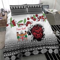Fiji Heart Tribal Personalised Bedding Set Polynesian Patterns