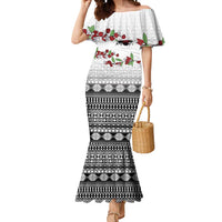 Fiji Heart Tribal Personalised Mermaid Dress Polynesian Patterns