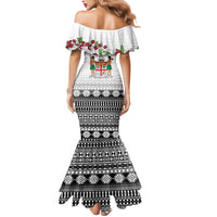 Fiji Heart Tribal Personalised Mermaid Dress Polynesian Patterns