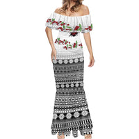 Fiji Heart Tribal Personalised Mermaid Dress Polynesian Patterns