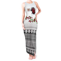 Fiji Heart Tribal Personalised Tank Maxi Dress Polynesian Patterns
