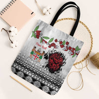 Fiji Heart Tribal Personalised Tote Bag Polynesian Patterns