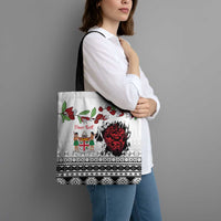 Fiji Heart Tribal Personalised Tote Bag Polynesian Patterns