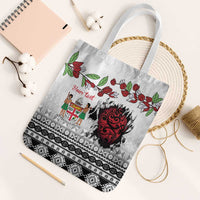 Fiji Heart Tribal Personalised Tote Bag Polynesian Patterns