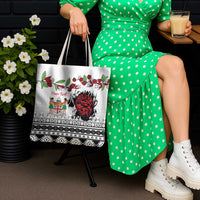 Fiji Heart Tribal Personalised Tote Bag Polynesian Patterns