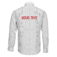 New Zealand Maori Heart Tribal Personalised Family Matching Off Shoulder Maxi Dress and Hawaiian Shirt Polynesian Patterns