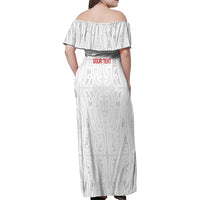 New Zealand Maori Heart Tribal Personalised Family Matching Off Shoulder Maxi Dress and Hawaiian Shirt Polynesian Patterns