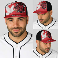 Tonga Heart Tribal Personalised Baseball Net Cap Polynesian Patterns LT9 - Polynesian Pride