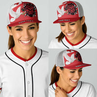 Tonga Heart Tribal Personalised Baseball Net Cap Polynesian Patterns LT9 - Polynesian Pride