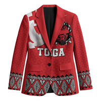Tonga Heart Tribal Personalised Blazer Polynesian Patterns