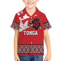 Tonga Heart Tribal Personalised Hawaiian Shirt Polynesian Patterns LT9 - Polynesian Pride