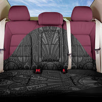 Queensland Maori Rugby Nga Hau e Wha Back Car Seat Cover Maroon Motif