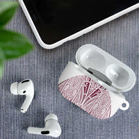 Queensland Maori Rugby Nga Hau e Wha AirPods Case White Motif - Polynesian Pride