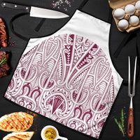 Queensland Maori Rugby Nga Hau e Wha Apron White Motif - Polynesian Pride