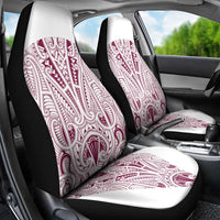 Queensland Maori Rugby Nga Hau e Wha Car Seat Cover White Motif