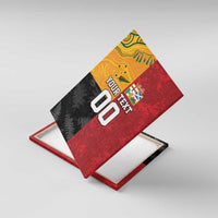 Custom British Lions-AUNZ Canvas Wall Art Australia-New Zealand Indigenous Motif