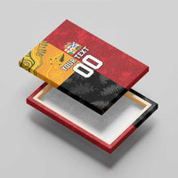 Custom British Lions-AUNZ Canvas Wall Art Australia-New Zealand Indigenous Motif