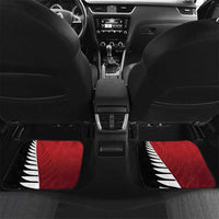 Custom British Lions New Zealand Car Mats Half Black Fern