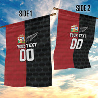 Custom British Lions New Zealand Garden Flag Sporty Style LT9 - Polynesian Pride