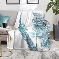 Kahui Whetu Paua shell Kowhaiwhai Taniko Personalised Blanket Taniwha Maori Tribal Style LT9 - Polynesian Pride