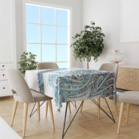 Kahui Whetu Paua shell Kowhaiwhai Taniko Personalised Tablecloth Taniwha Maori Tribal Style LT9 - Polynesian Pride