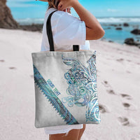 Kahui Whetu Paua shell Kowhaiwhai Taniko Personalised Tote Bag Taniwha Maori Tribal Style
