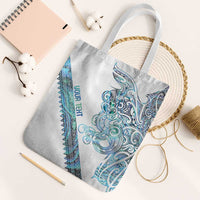 Kahui Whetu Paua shell Kowhaiwhai Taniko Personalised Tote Bag Taniwha Maori Tribal Style