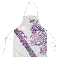 Mawhero Paua shell Kowhaiwhai Taniko Personalised Apron Taniwha Maori Tribal Style