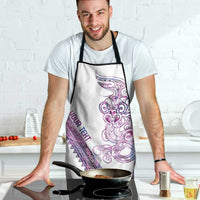 Mawhero Paua shell Kowhaiwhai Taniko Personalised Apron Taniwha Maori Tribal Style
