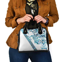 Kahui Whetu Paua shell Kowhaiwhai Taniko Personalised Shoulder Handbag Turtle Tattoo Maori Tribal Style