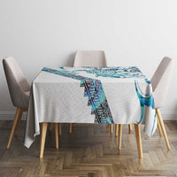 Kahui Whetu Paua shell Kowhaiwhai Taniko Personalised Tablecloth Turtle Tattoo Maori Tribal Style LT9 - Polynesian Pride