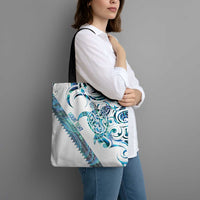 Kahui Whetu Paua shell Kowhaiwhai Taniko Personalised Tote Bag Turtle Tattoo Maori Tribal Style