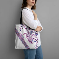 Mawhero Paua shell Kowhaiwhai Taniko Personalised Tote Bag Turtle Tattoo Maori Tribal Style