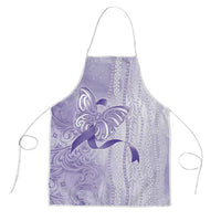 Epilepsy Awareness Apron Maile Pikake Lokelani Crown Flower Lei Inspired