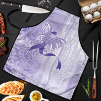 Epilepsy Awareness Apron Maile Pikake Lokelani Crown Flower Lei Inspired
