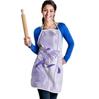 Epilepsy Awareness Apron Maile Pikake Lokelani Crown Flower Lei Inspired