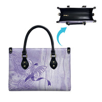Epilepsy Awareness Leather Bag Maile Pikake Lokelani Crown Flower Lei Inspired