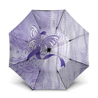 Epilepsy Awareness Umbrella Maile Pikake Lokelani Crown Flower Lei Inspired