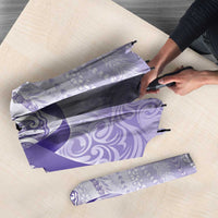 Epilepsy Awareness Umbrella Maile Pikake Lokelani Crown Flower Lei Inspired