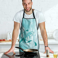 PTSD Awareness Apron Maile Pikake Lokelani Crown Flower Lei Inspired