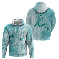 PTSD Awareness Hoodie Maile Pikake Lokelani Crown Flower Lei Inspired LT9 - Polynesian Pride