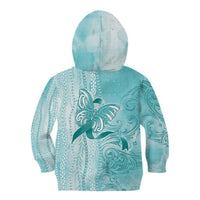 PTSD Awareness Kid Hoodie Maile Pikake Lokelani Crown Flower Lei Inspired LT9 - Polynesian Pride