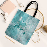 PTSD Awareness Tote Bag Maile Pikake Lokelani Crown Flower Lei Inspired