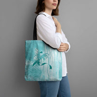 PTSD Awareness Tote Bag Maile Pikake Lokelani Crown Flower Lei Inspired