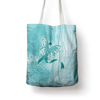 PTSD Awareness Tote Bag Maile Pikake Lokelani Crown Flower Lei Inspired
