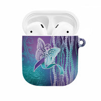 Suicide Prevention Awareness AirPods Case Maile Pikake Lokelani Crown Flower Lei Inspired