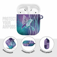 Suicide Prevention Awareness AirPods Case Maile Pikake Lokelani Crown Flower Lei Inspired