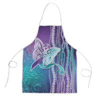 Suicide Prevention Awareness Apron Maile Pikake Lokelani Crown Flower Lei Inspired
